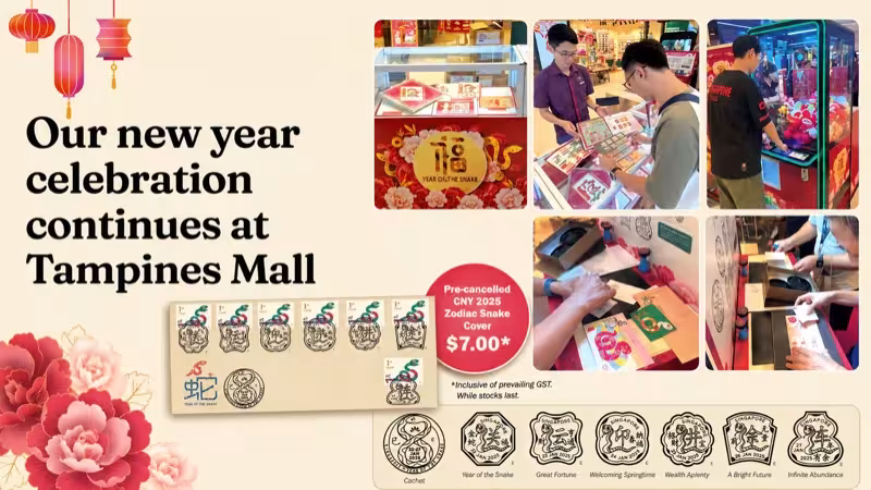 Our new year celebration continues at Tampines Mall