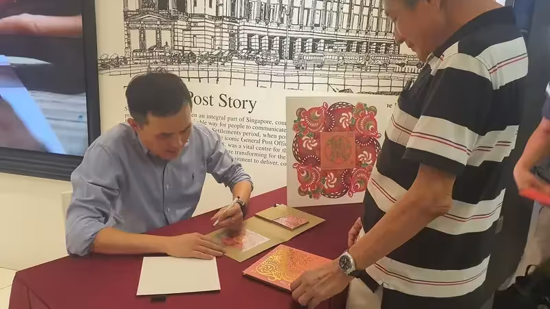 Launch of Zodiac stamp issue and Lunar Roadshow at River Hongbao 2020